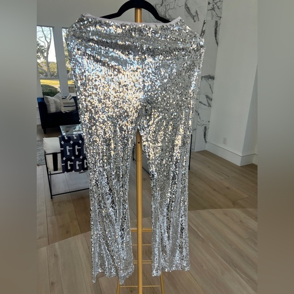 Endless Rose Sequin Flare Pants - Picture 3 of 9